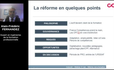 Les impacts de la réforme de la formation