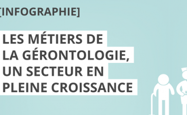 Découvrez les métiers de la gérontologie en infographie