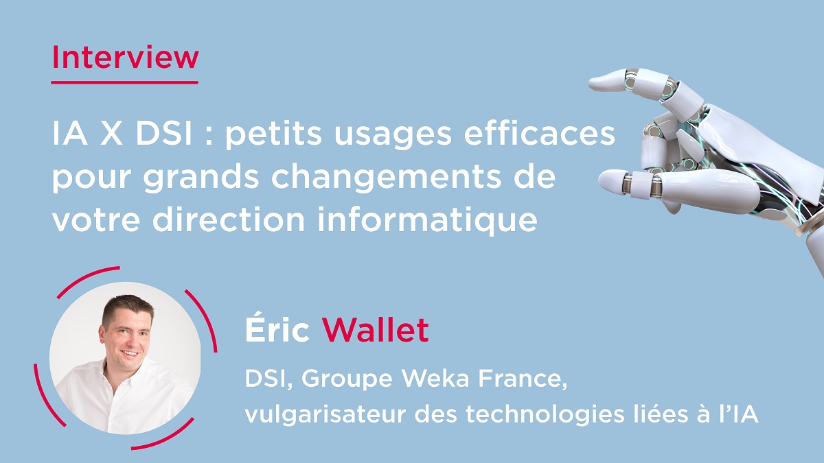 Carrefour de l'IA, interview d'Eric Wallet