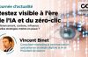 Vincent Binet, Consultant marketing et communication