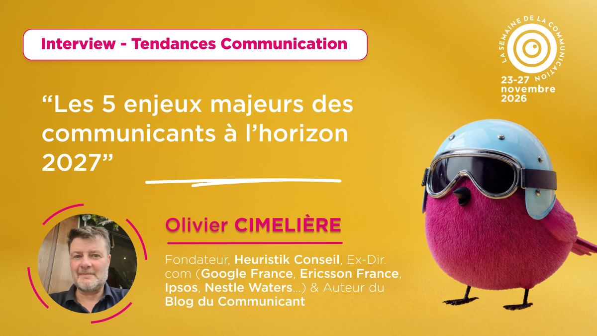 Interview d'Olivier Cimelière